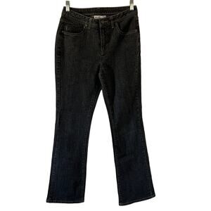 Units Black Wash Denim Boot Cut Jeans Woman size 8 Westerncore